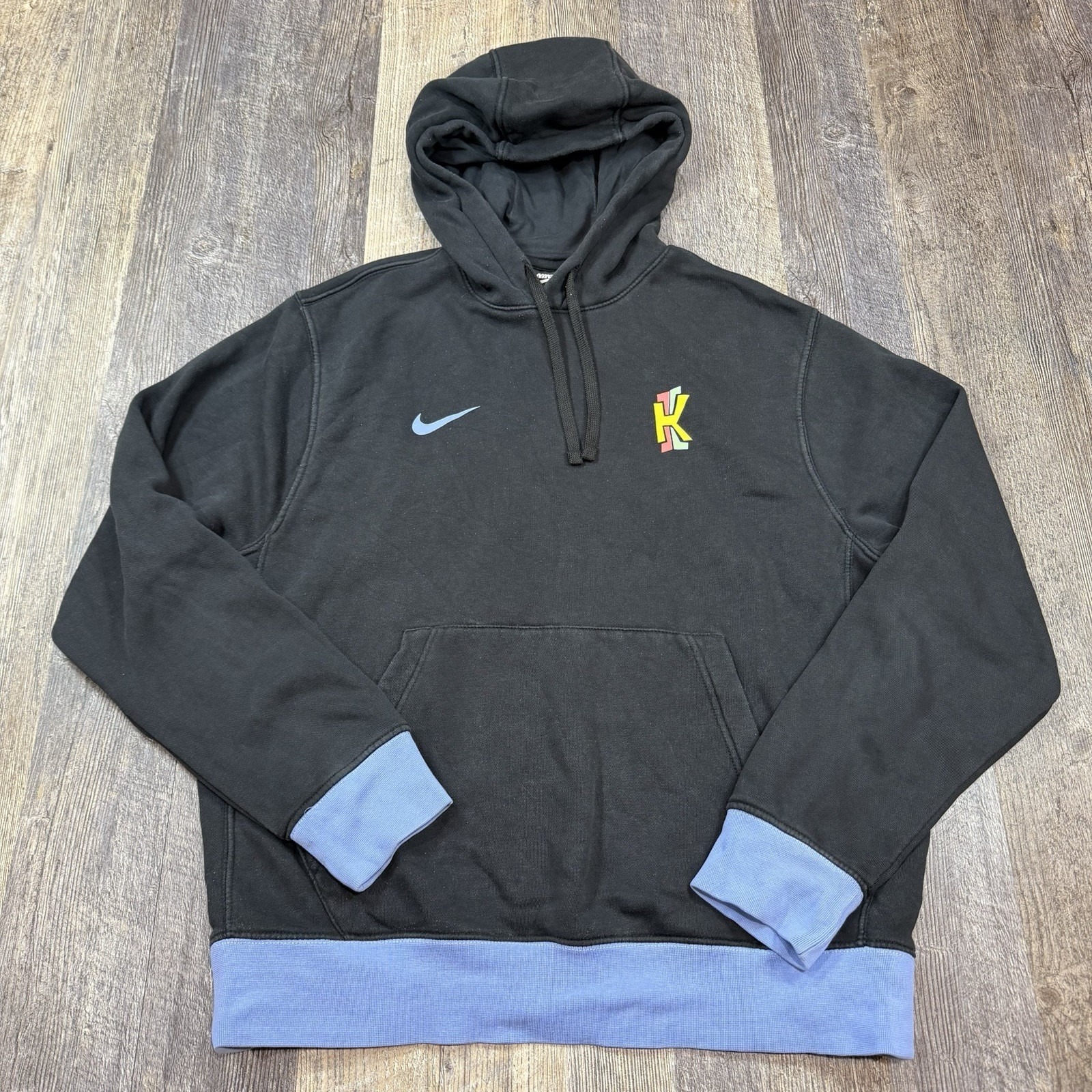 Nike Kyrie X Spongebob Squarepants Hoodie Mens Medium Black Basketball Pullover